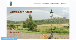 Desktop Screenshot of lamppostfarm.com